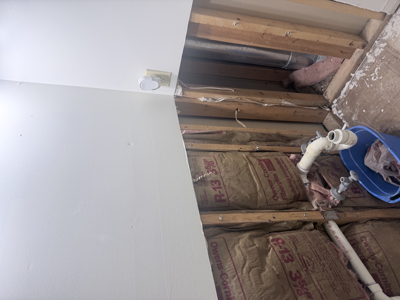 6993 Tracey Court — bathroom drywall repair